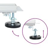  360° Odvod za tuširanje s tankim modelom Srebrno 90 cm | shoptok.hr