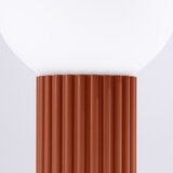 Sollux Narančasta stolna lampa sa staklenim sjenilom (visina 19 cm) Orbital – | shoptok.hr