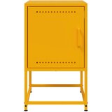 vidaXL Noćni ormarići 2 kom boja senfa 36 x 39 x 60,5 cm čelični | shoptok.hr