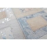 Novel RAVNO TKANA PREPROGA Spark 110 Grau/Silber 160/230 cm tkano siva, srebrne barve | Shoptok.si