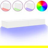  The Living Store TV omarica z LED lučkami 2 kosa bela 60x35x15,5 cm - TV Omarica, (21499043) | Shoptok.si