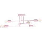  plafonski luster cambridge 6xE27/15W/230V ružičasta | Eponuda.com