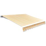 vidaXL platno za tendu boja suncokreta i bijela 6 x 3 m (bez okvira) Cijene