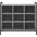  Ormar za cipele 85 x 39,5 x 75 cm Konstruirano drvo Siva Sonoma | shoptok.hr