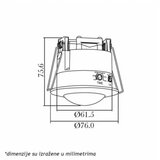  senzor ST302(ST41) crni u