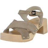 Scholl Iconic Sandali s paščki 'PESCURA CATE' temno bež | Shoptok.si