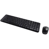 Logitech G MK220 keyboard RF Wireless QWERTY US International Black