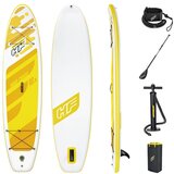 Lean Toys Deska za surfanje rumena SUP 320 x 76 x 12 cm Bestway 65348 | Shoptok.si