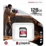 Kingston memorijska kartica SDR2V6/128GB 128GB sdxc uhs-ii 280R/150W U3 V60 cene
