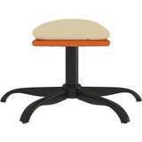  Stolček za noge krem 60x60x36 cm blago in umetno usnje, (20767177) | Shoptok.si