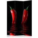  Paravan u 3 dijela - Chili pepper [Room Dividers] 135x172 Cijene