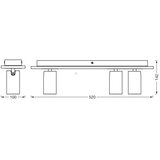 Ledvance LED spot svetiljka DECOR MERCURY 3xGU10/3,4W/230V | Eponuda.com