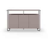 Marckeric Siva/bež niska komoda 130x80 cm Dilly – | shoptok.hr