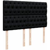  Krevet s oprugama i madracem crni 140x200 cm od tkanine | shoptok.hr