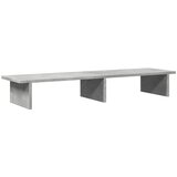  Stalak za monitor boja betona 100x27x15 cm konstruirano drvo | Eponuda.com