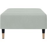 Tabure svjetlosivi 77x55x31 cm baršunasti | Eponuda.com