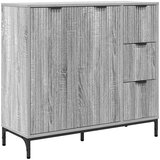 vidaXL Kreveta Sivi hrast sonoma 89,5 x 33 x 82 cm Konstruirano drvo | shoptok.hr