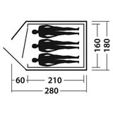 Easy Camp Šator za kampovanje Meteor 300 | ePonuda.com