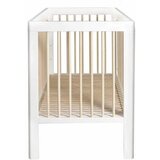 Troll nursery® zaščitna ograjica za otroško posteljico lukas™ junior white/wax | Shoptok.si