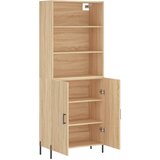  Visoka komoda hrasta sonome 69,5x34x180cm od konstruiranog drva | shoptok.hr