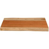 Stolna ploča 70x40x3,8 cm pravokutna bagremovo drvo živi rub | Eponuda.com