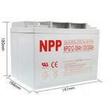 NPP NPG12V-38Ah * gmb long čist sinusni pretvarač 12V/500W sa 12V/38Ah gel baterijom cene