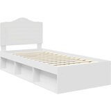  Okvir za krevet Bijelo 75 x 190 cm Čvrsto borovo drvo | shoptok.hr