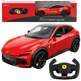 Purosangue Remote Control Car Red Rastar 1:24