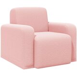  Fotelja Ružičasta Bouclé | shoptok.hr