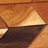  Noćni ormarić 40 x 30 x 50 cm od masivnog obnovljenog drva | Eponuda.com
