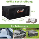 ENZENO nepremočljivo pokrivalo za vrtno pohištvo 200×160×74 cm | Shoptok.si