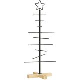 Metalna božićna jelka Crna 89 cm Čelik s praškastim premazom | shoptok.hr