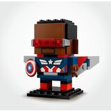 Lego super heroes - figure kapetana amerike i crvenog hulka (40668)
