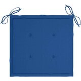  Jastuci za vrtne stolice 6 kom plavi 50 x 50 x 3 cm od tkanine | shoptok.hr