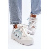 Zazoo Blue Chunky Platform Sneakers | Shoptok.si