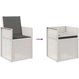  Vrtni set za objed 3 kom. Bijela i antracit PP | shoptok.hr
