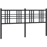  The Living Store Kovinsko posteljno vzglavje črno 160 cm - Vzglavje, (21500405) | Shoptok.si