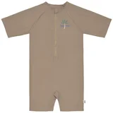 LSF Short Sleeve Sunsuit choco,
