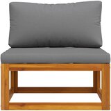 Modularna srednja sofa i tamnosivi jastuci masivno drvo bagrema | shoptok.hr