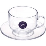  Skodelica s krožnikom Glas, steklena Cene