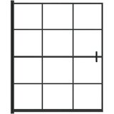 Pregrada za tuš ESG 116 x 140 cm crna | shoptok.hr