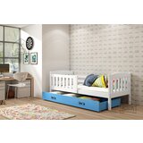 BMS Group Otroška postelja Kubus - 80x190 cm - bela/modra | shoptok.hr