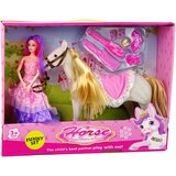 Princess Doll with White Pony Figures Accessories. | Shoptok.si