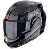 Scorpion Exo-tech evo traveller black-copper kaciga | ePonuda.com