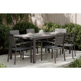 Ambia Garden VRTNA MIZA kovina, umetna masa črna | Shoptok.si