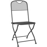  3-dijelni vrtni blagovaonski set od metala i mrežice antracit | shoptok.hr