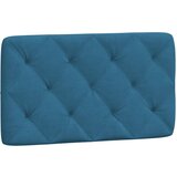 Maison Chic posteljno vzglavje - vzglavna omarica - vzglavna stranica modra 90 cm žamet, (21704242) | Shoptok.si
