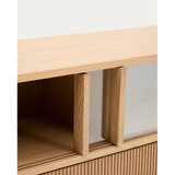 Kave Home TV komoda u dekoru hrasta u prirodnoj boji 200x54x40 cm Helvine – | shoptok.hr