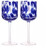 Hestia - Čaše set 2 - Hestia, Blue Tortoise Shell, Wine
