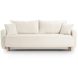 Micadoni Krem sklopiva/s prostorom za odlaganje sofa 231 cm Elen – | shoptok.hr